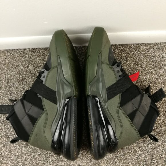 Nike Air Force 270 Utility Sequoia Men's Size 11 US Aq0572-300 Athletic Shoes - Picture 3 of 9